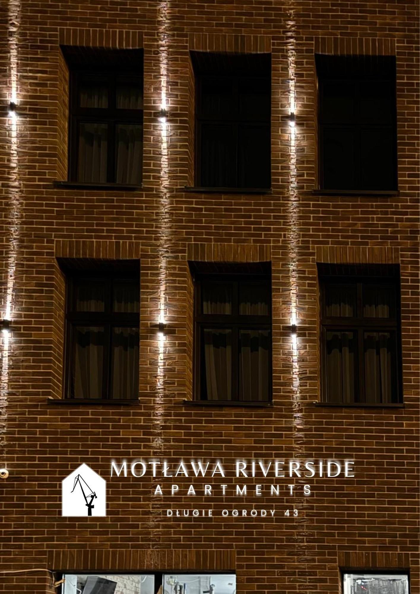 Motlawa Riverside Apartments - Boutique Stay In Гданьск Экстерьер фото
